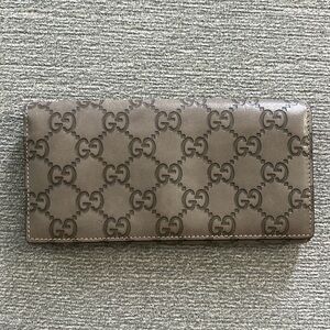 Gucci Wallet Long Gray